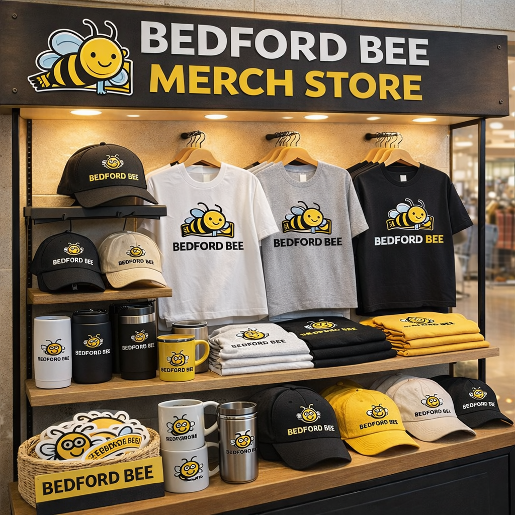 Bee Merch Store — The Bedford Bee